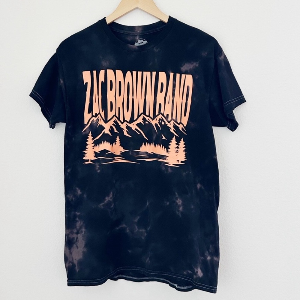 Zac Brown Band Tie Dye Graphic T-Shirt